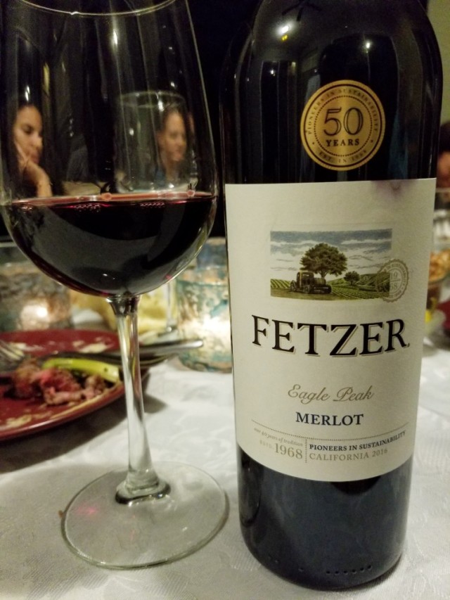 Fetzer Vineyards Eagle 2016, California Peak – Reviews Merlot Wine Odedi\'s Blog